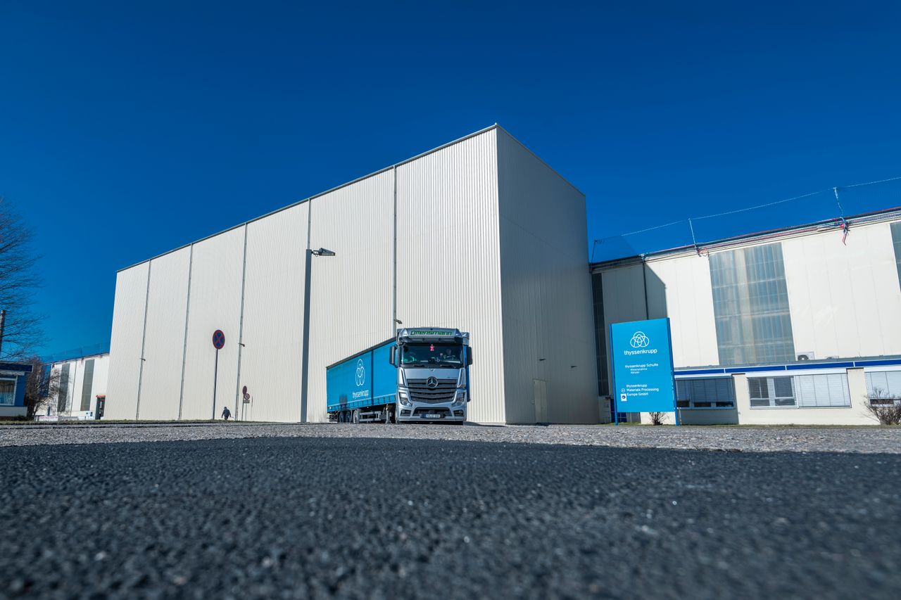 thyssenkrupp Materials Services delivers materials to locations all over the world