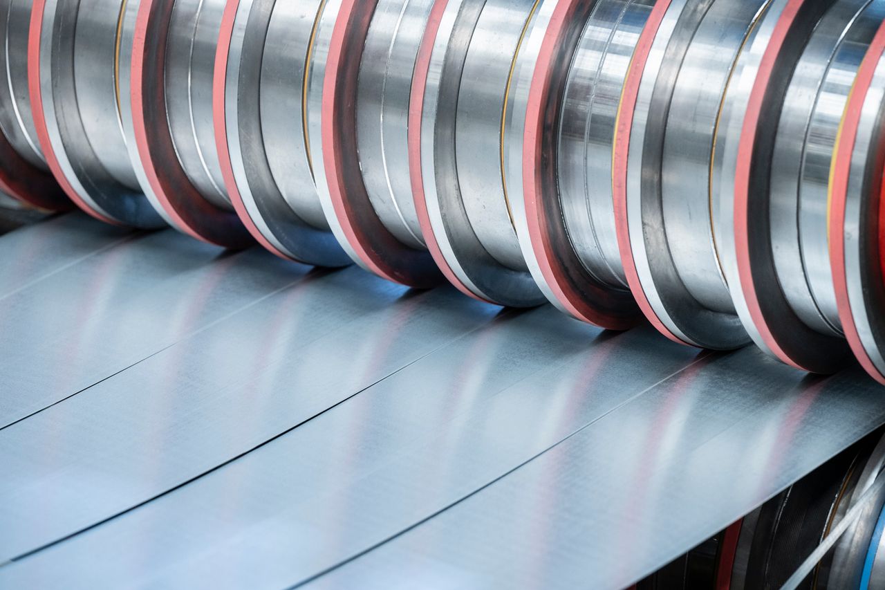 Steel slitting (c) thyssenkrupp Materials Processing Europe