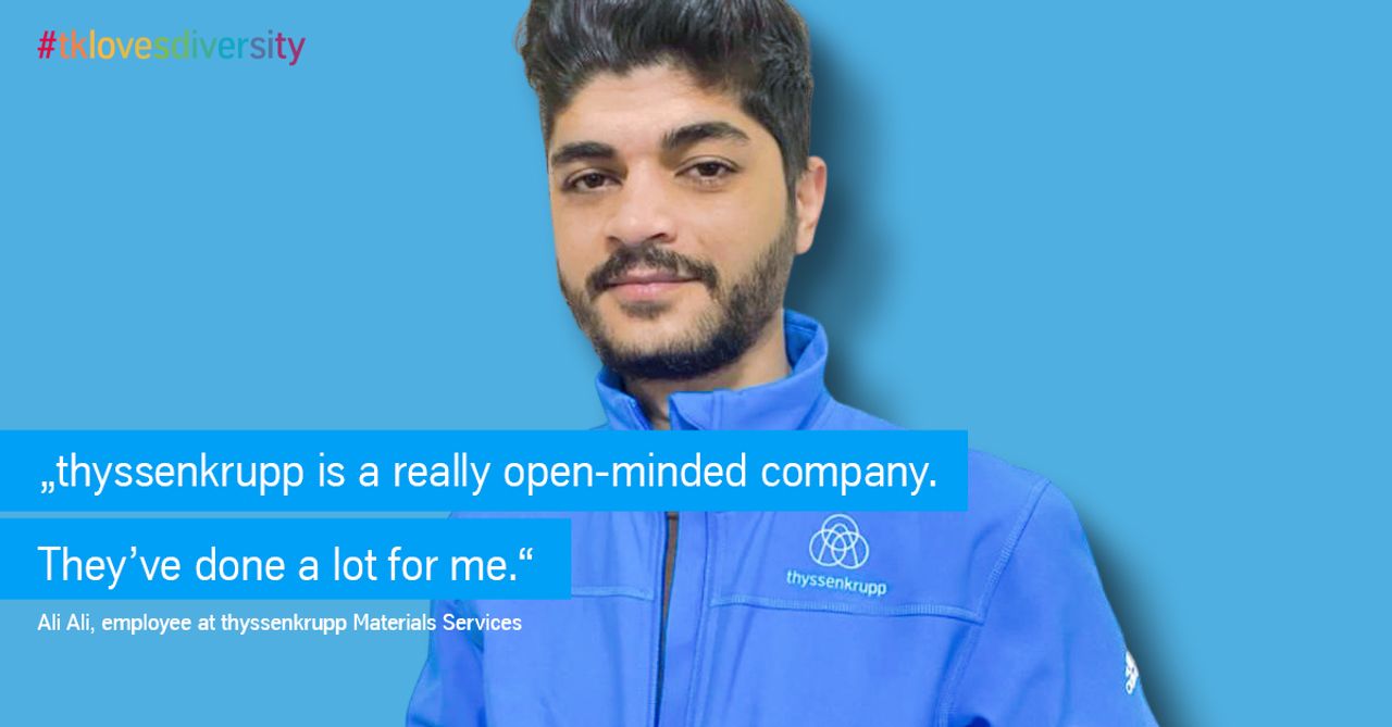 Ali Ali employee at thyssenkrupp Materials Services