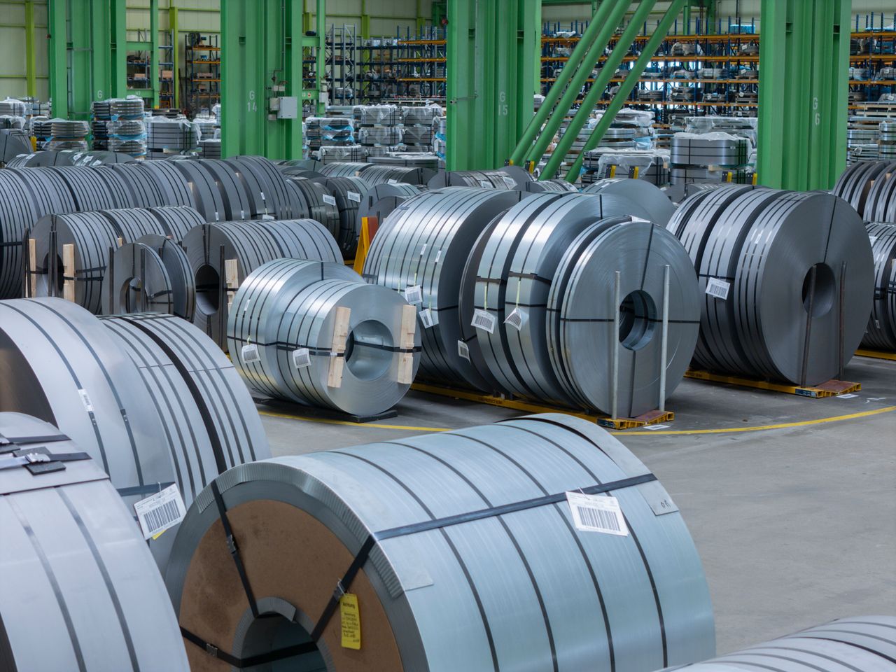 Fertigmateriallager (c) Materials Processing Europe