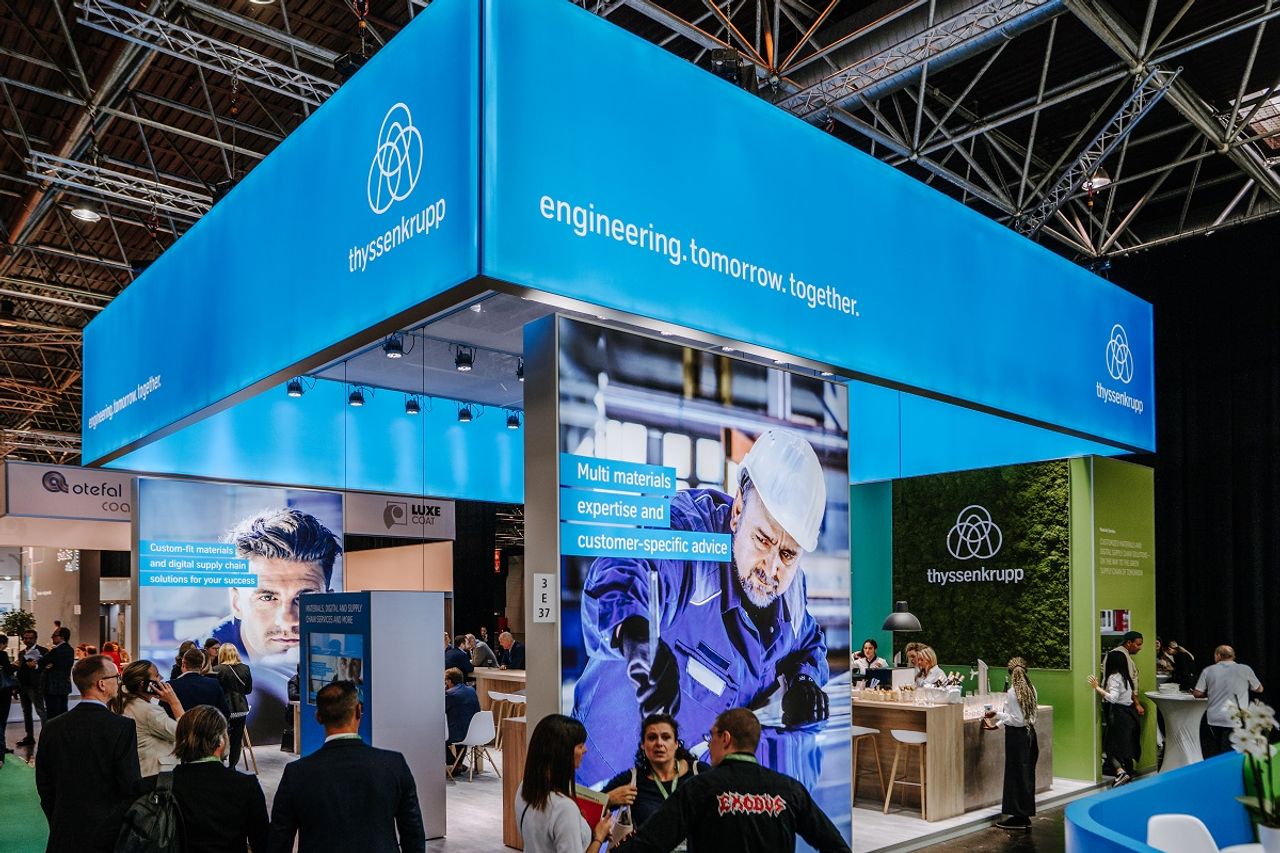 thyssenkrupp Materials Services at ALUMINIUM tradefair 2022